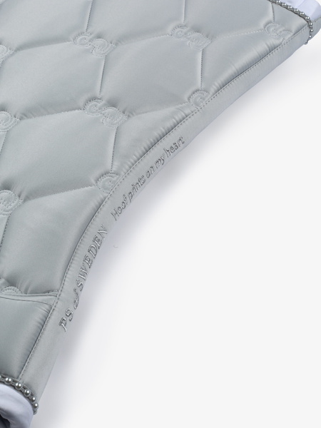 Saddle Pad Dressage Ruffle Pearl