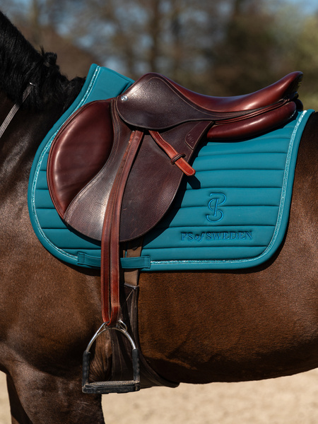 Stripe Jump Saddle Pad