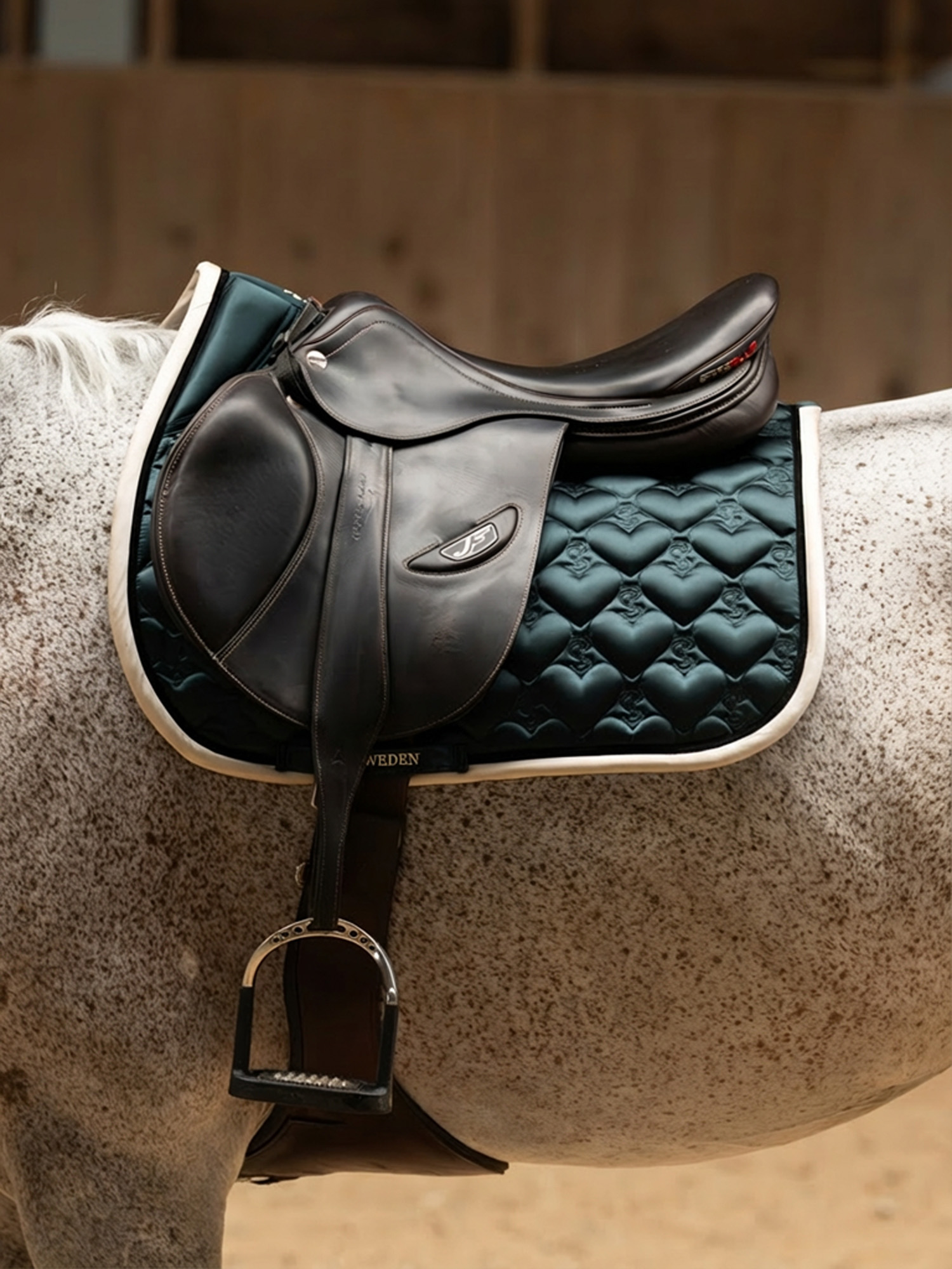 Saddle Pad Heart Jump
