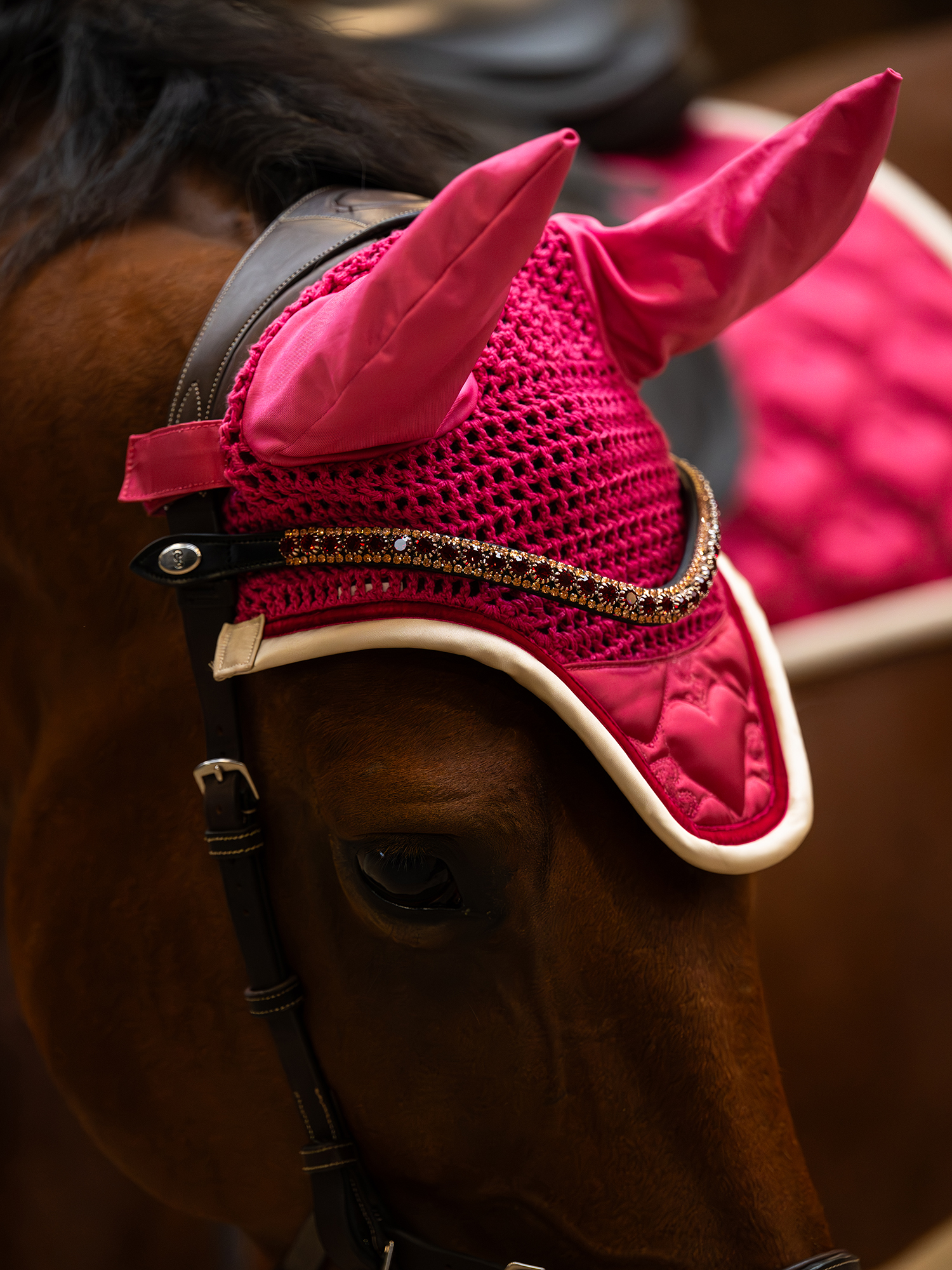 Saddle Pad Heart Jump