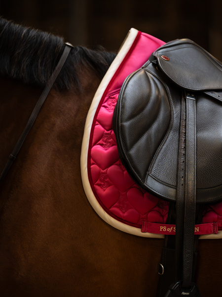 Saddle Pad Heart Jump