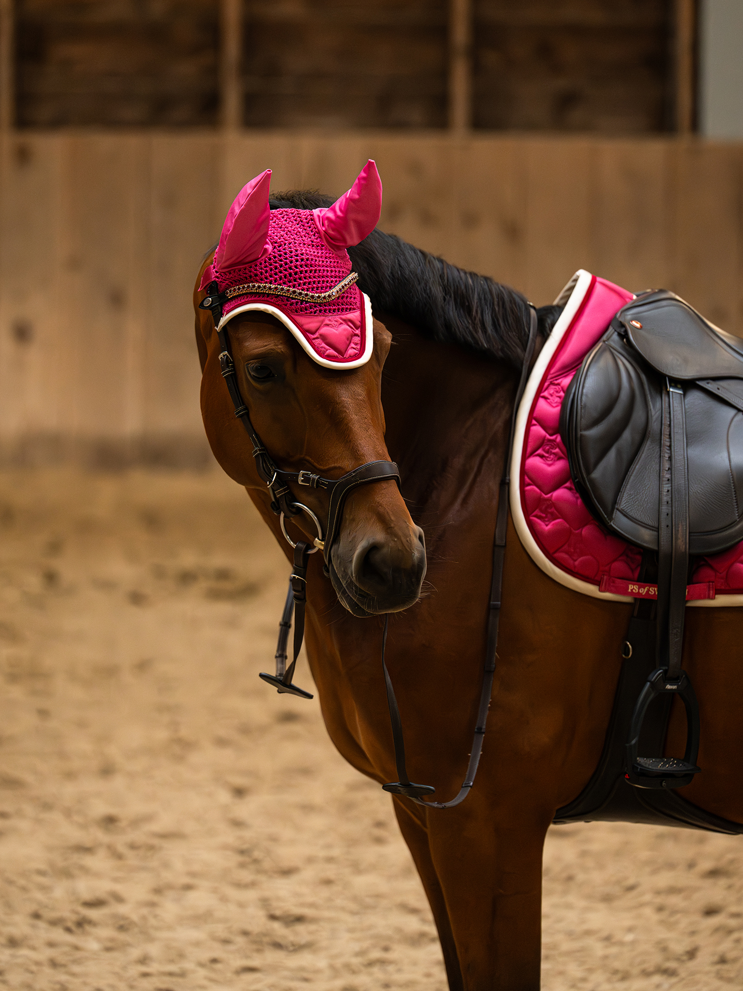 Saddle Pad Heart Jump