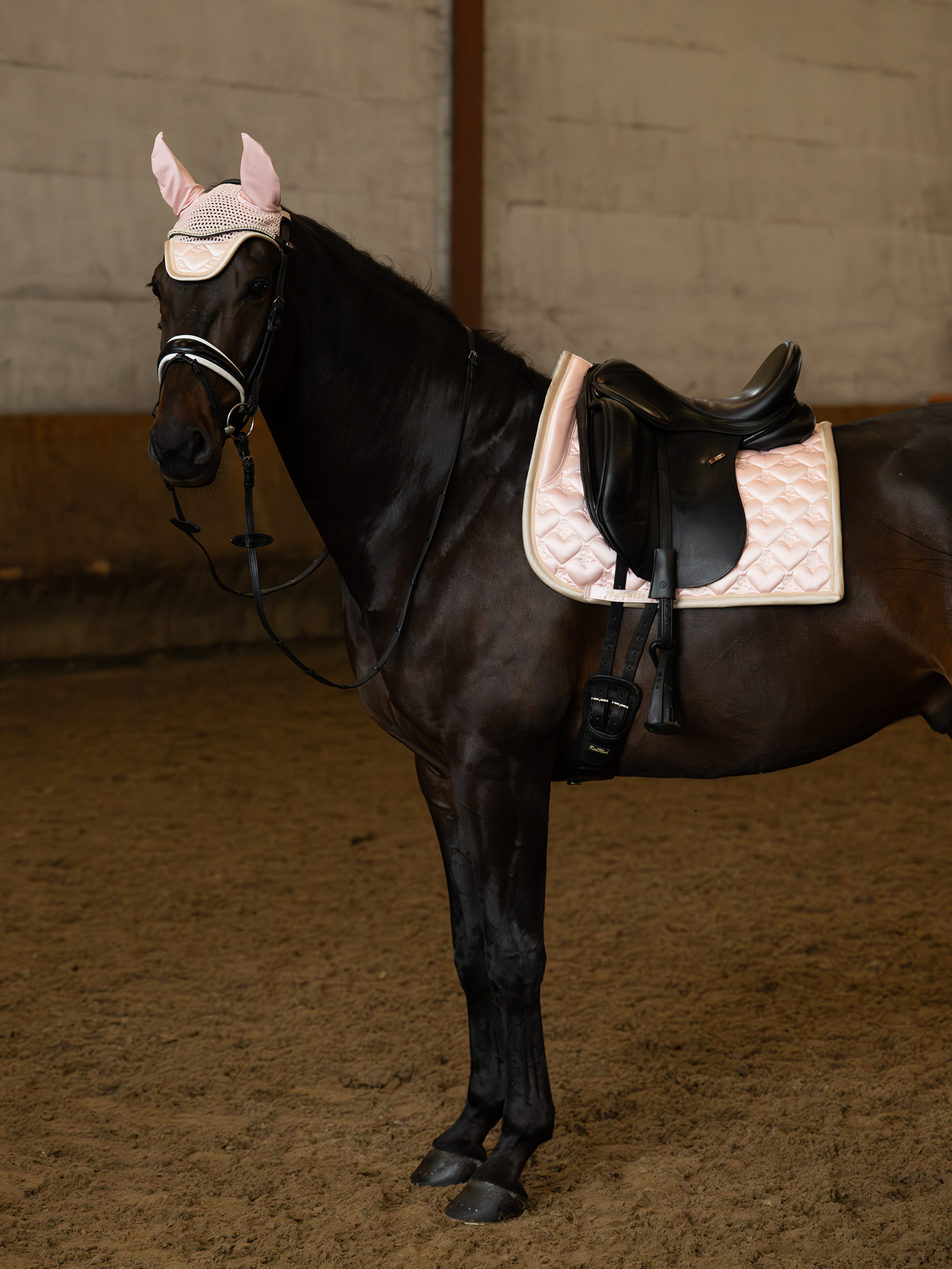 Saddle Pad Heart Dressage