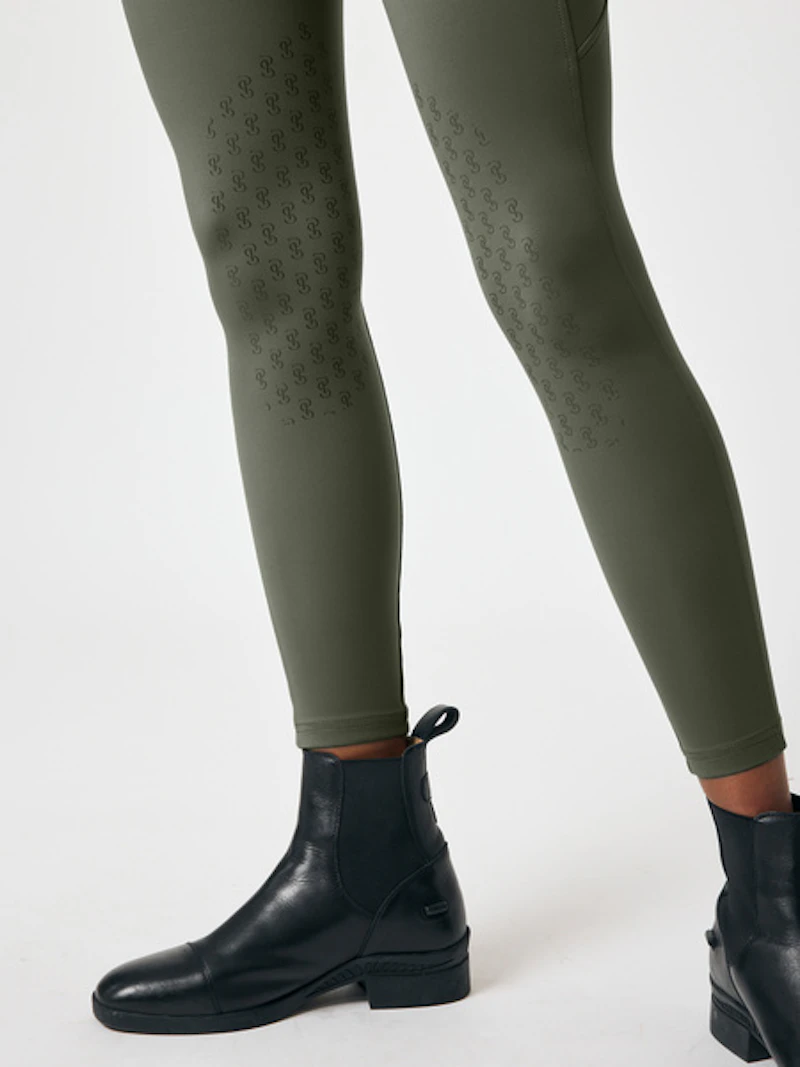 Katja Compression Knee-Patch Riding Tights Katja Compression Knee-Patch Riding Tights