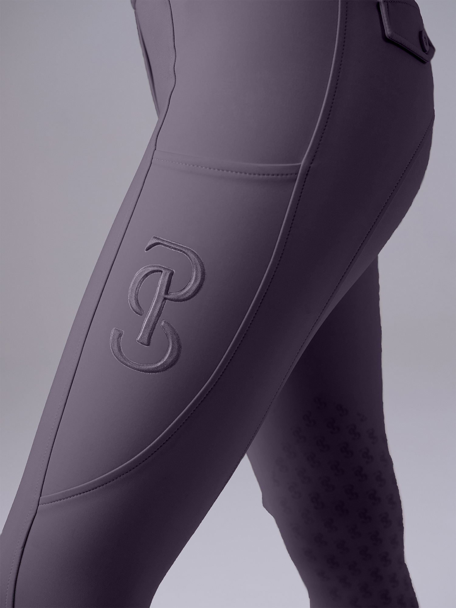 Katja Compression Knee-Patch Riding Tights