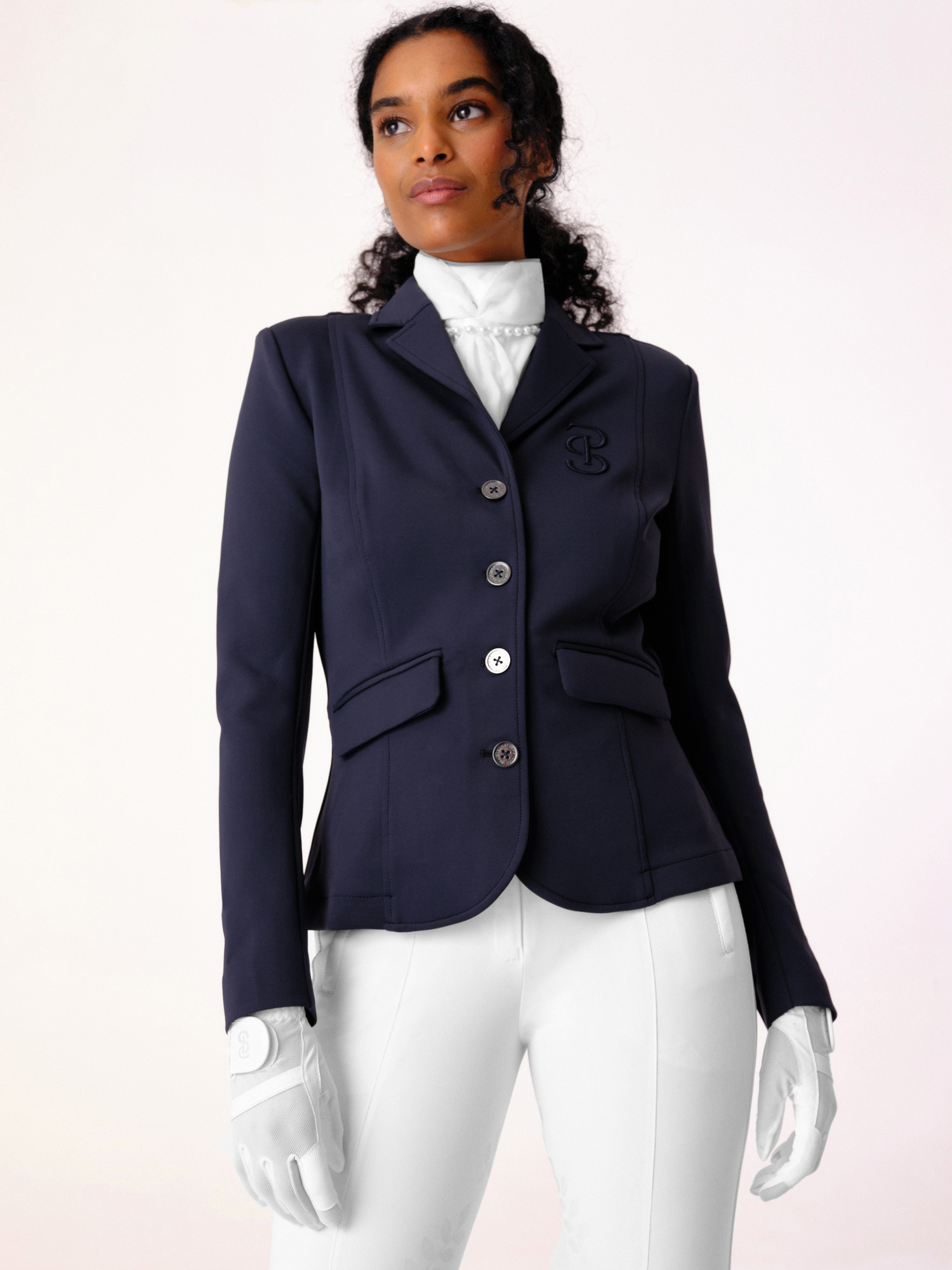 Opal Equestrian one-piece plastron