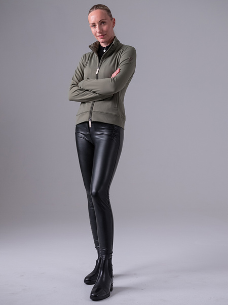 Chanelle Full Seat Vegan Leather Breeches