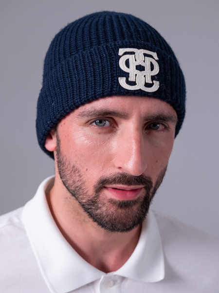 Lou Felt Monogram Beanie