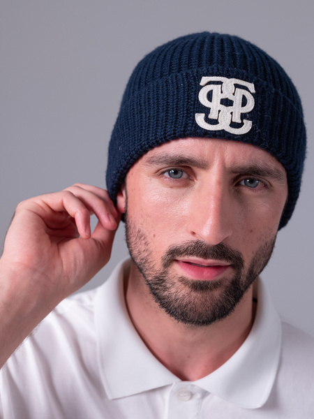 Lou Felt Monogram Beanie