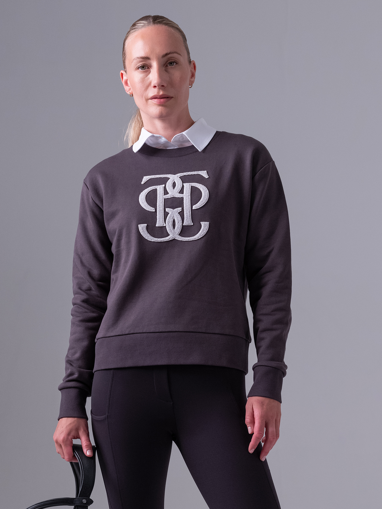 Monogram pullover best sale