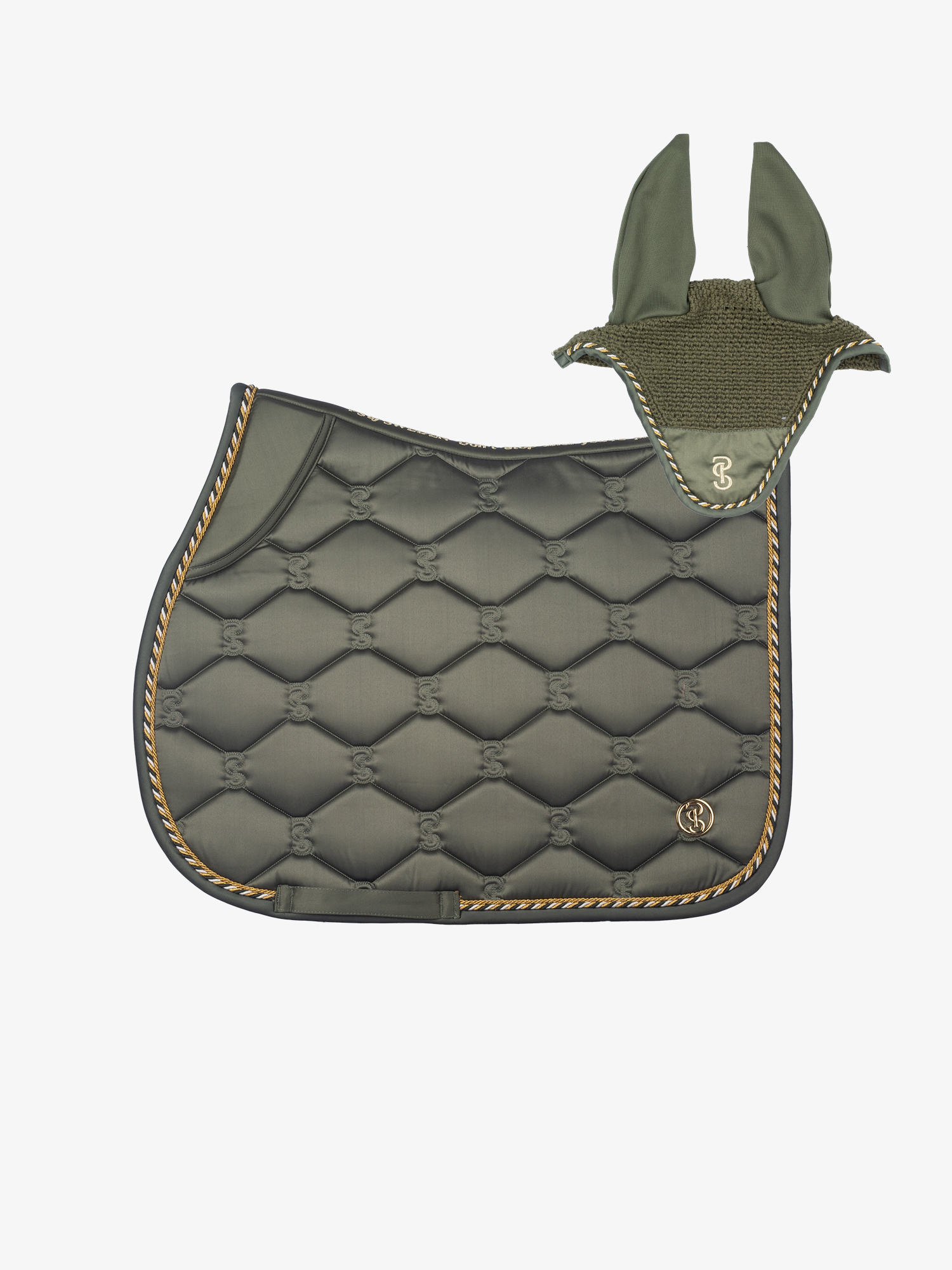 Signature Jump Saddle Pad + Fly Hat Set • PS of Sweden