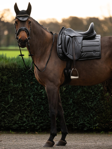 Saddle Pad Croco PU Dressage