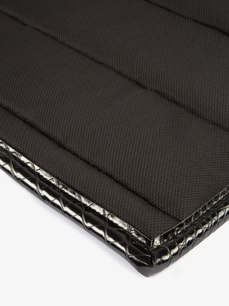Saddle Pad Croco PU Dressage