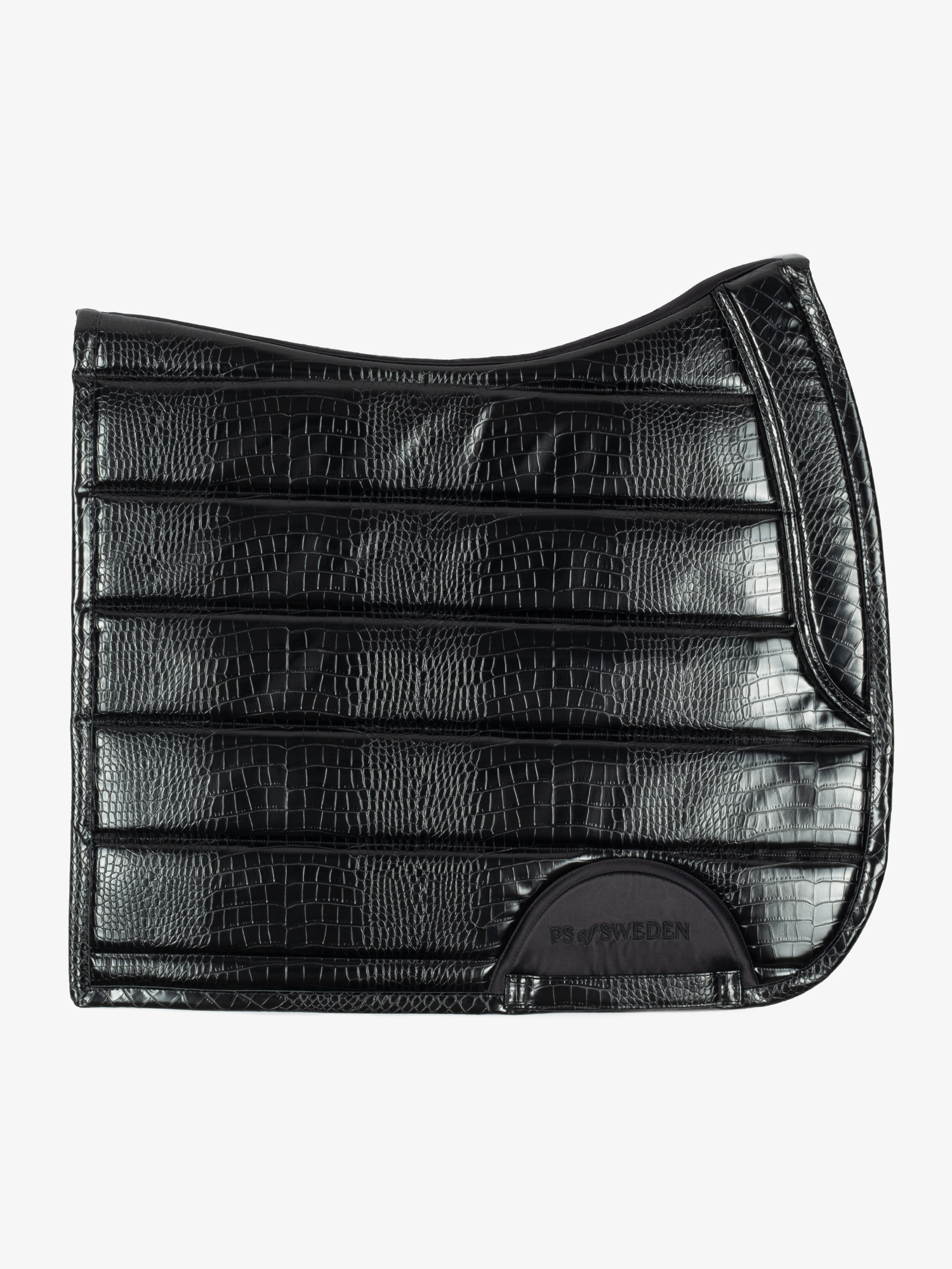 Saddle Pad Croco PU Dressage