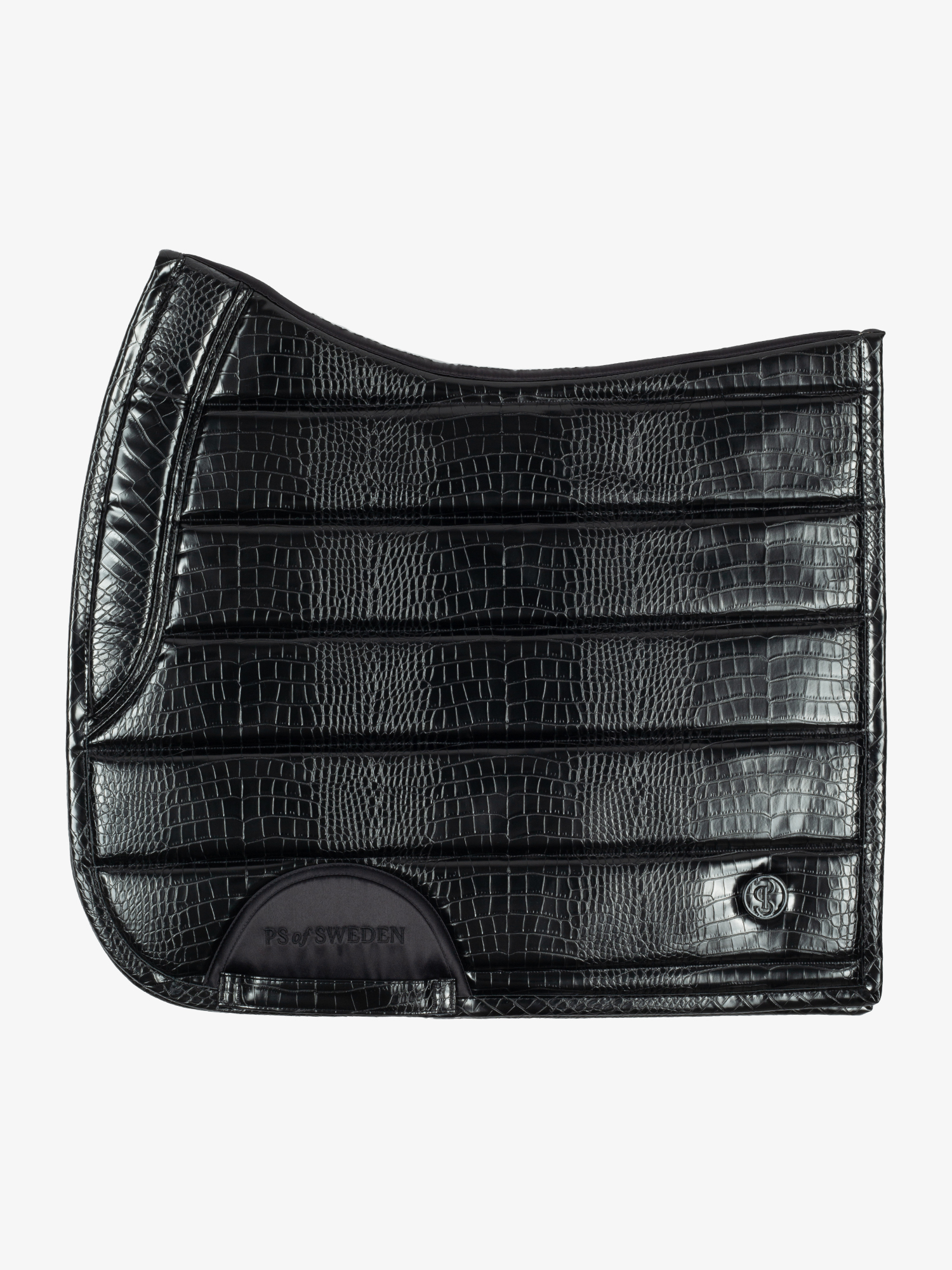 Saddle Pad Croco PU Dressage