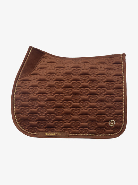 Saddle Pad Velvet Monogram Jump