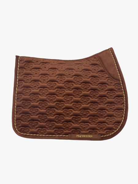 Saddle Pad Velvet Monogram Jump