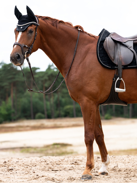 Saddle Pad Velvet Monogram Jump