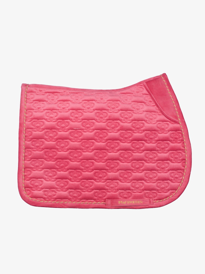 Saddle Pad Velvet Monogram Jump Saddle Pad Velvet Monogram Jump