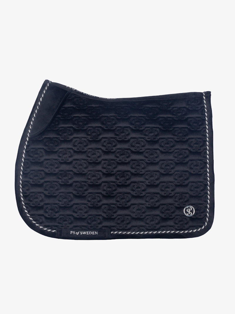 Saddle Pad Velvet Monogram Jump Saddle Pad Velvet Monogram Jump