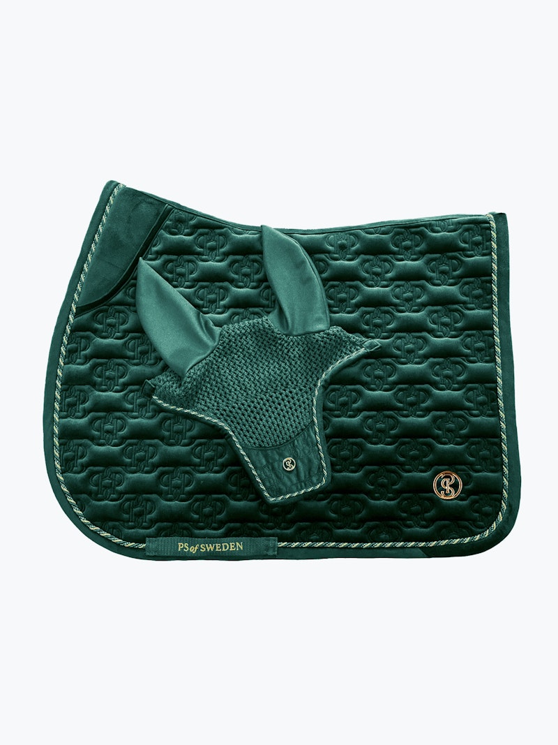Saddle Pad Velvet Monogram Jump Saddle Pad Velvet Monogram Jump