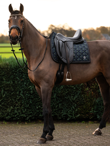 Tartan Checked Saddle Pad Dressage