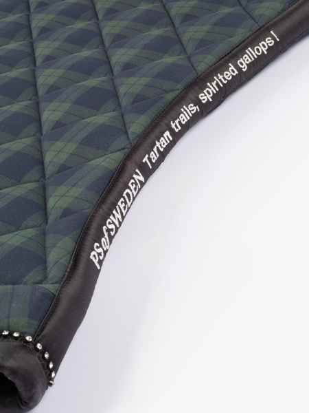 Tartan Checked Saddle Pad Dressage