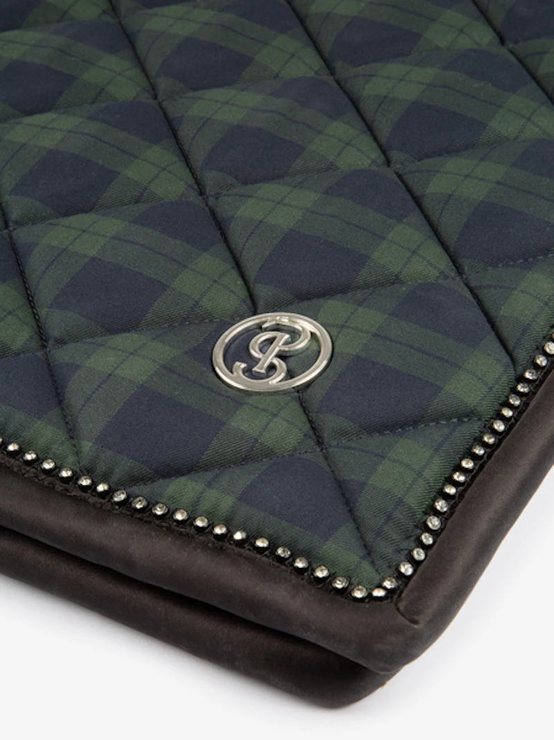 Tartan Checked Saddle Pad Jump Tartan Checked Saddle Pad Jump
