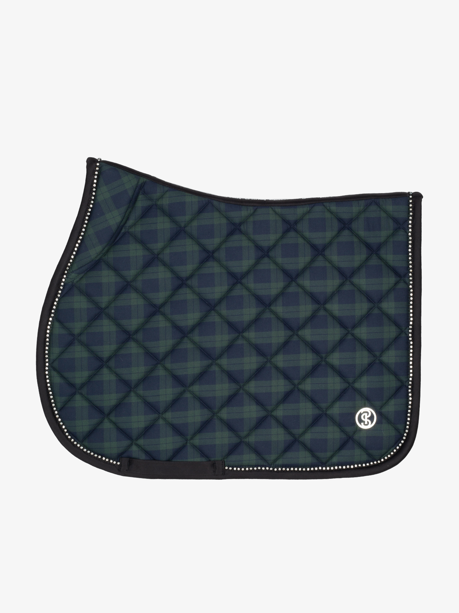 Tartan Checked Saddle Pad Jump