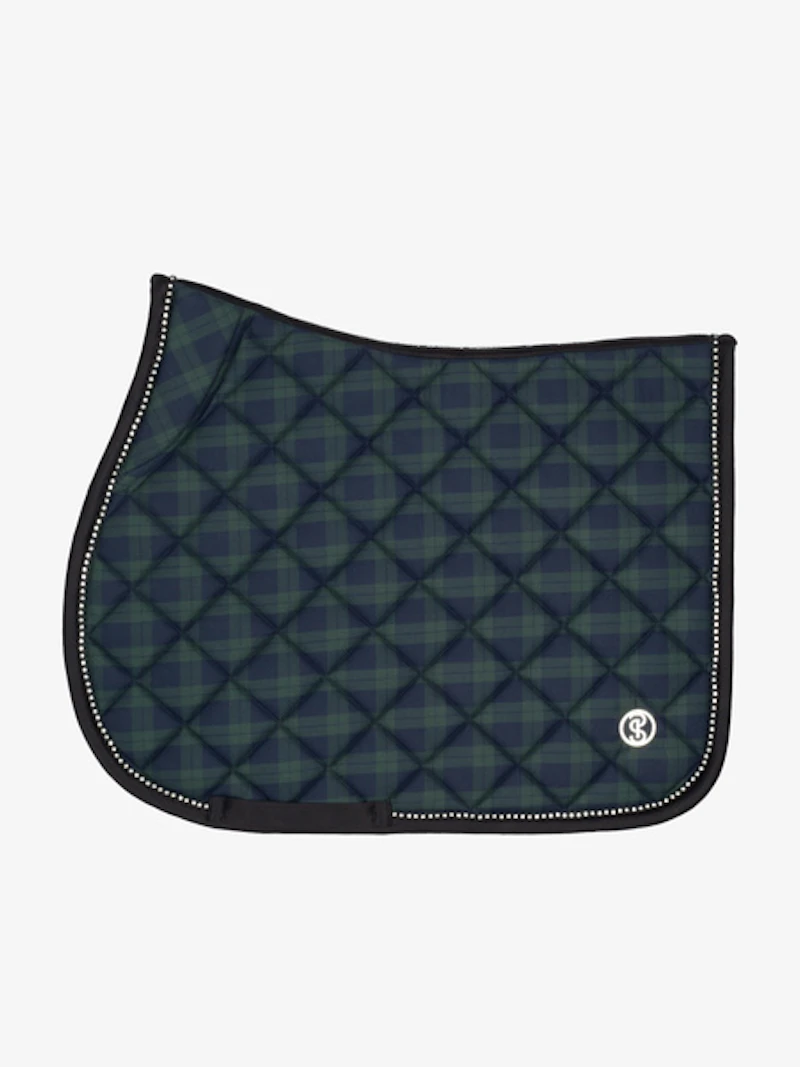 Tartan Checked Saddle Pad Jump Tartan Checked Saddle Pad Jump