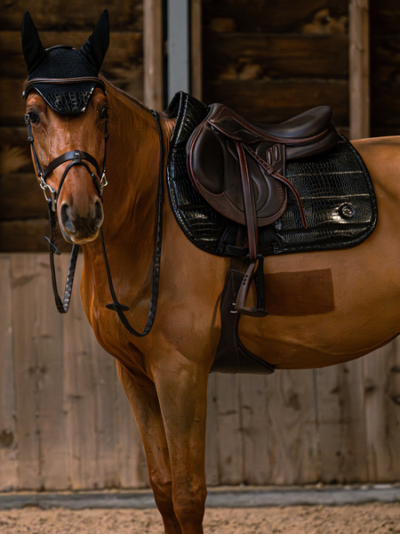 Saddle Pad Croco PU Jump