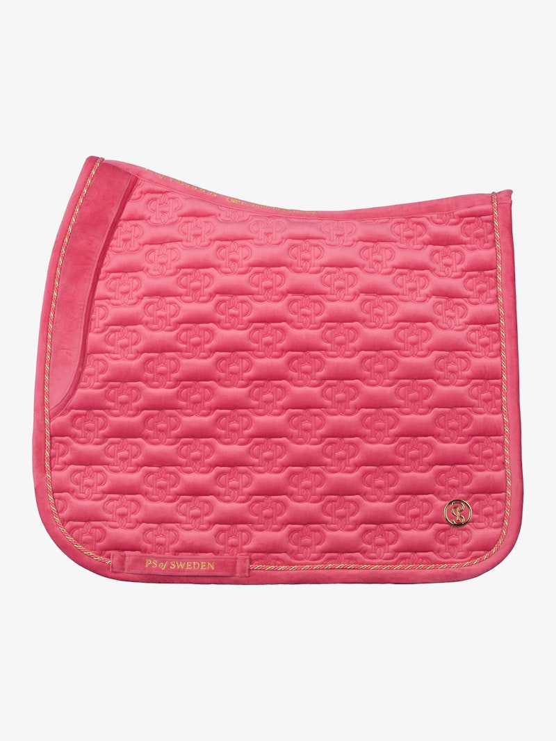Saddle Pad Velvet Monogram Dressage Saddle Pad Velvet Monogram Dressage