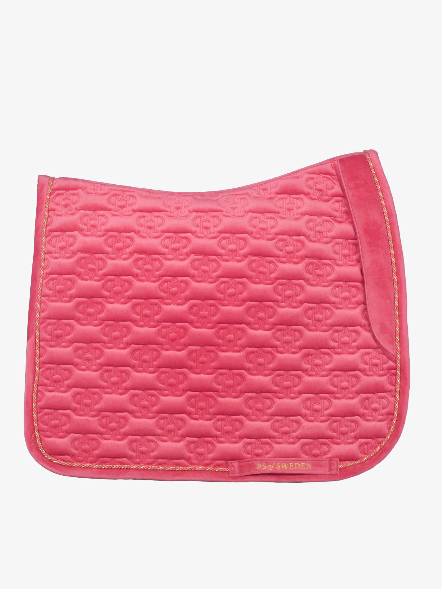 Saddle Pad Velvet Monogram Dressage