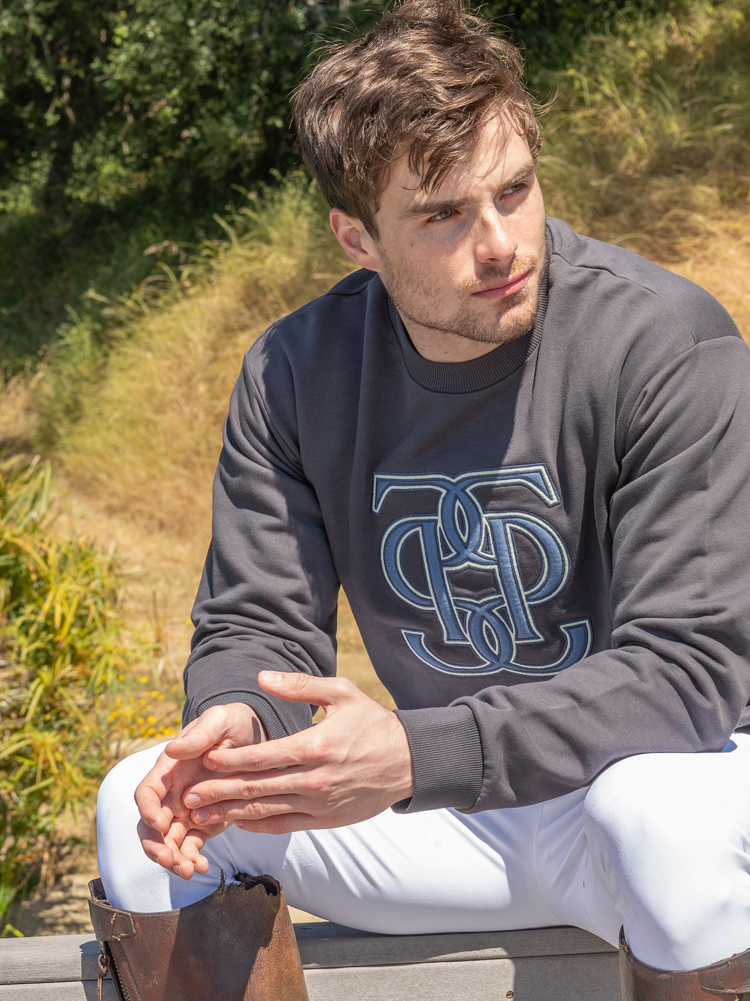 Carl Monogram Sweatshirt