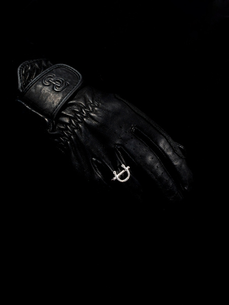 Pierced Horse Shoe Ring