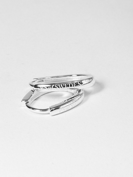 Oval Hoop Earrings