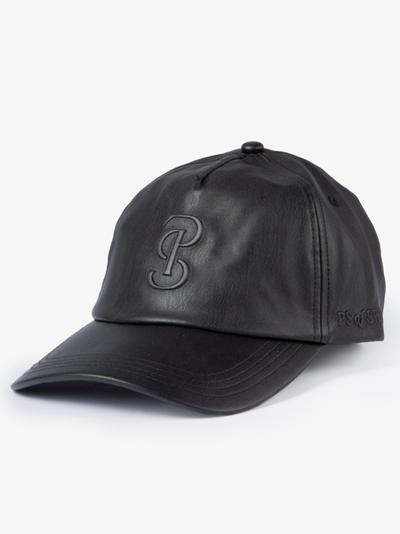 Caitlyn Vegan Leather Cap