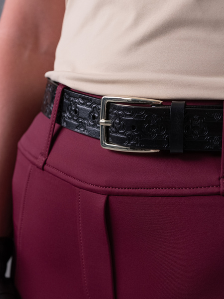 Monogram Leather Belt