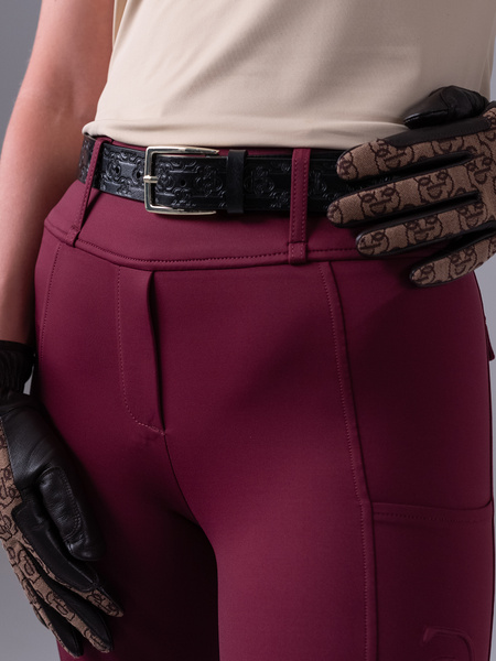 Monogram Leather Belt