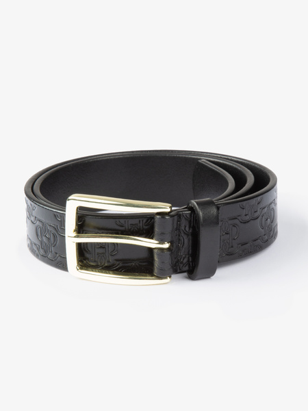 Monogram Leather Belt