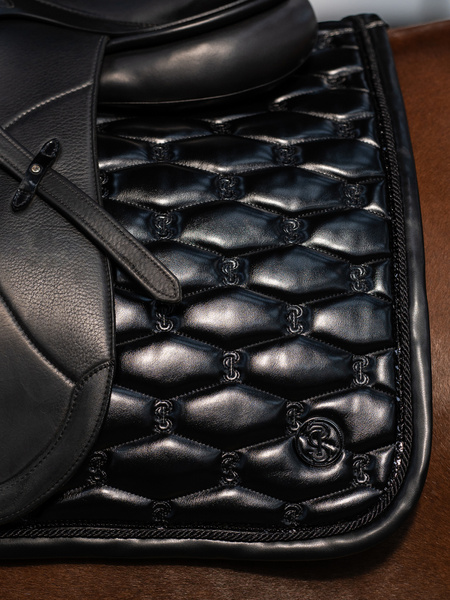 Dazzling Metallic Saddle Pad Dressage