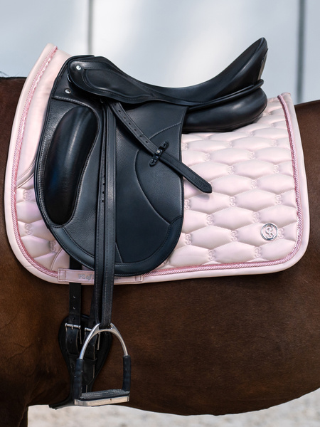 Dazzling Metallic Saddle Pad Dressage