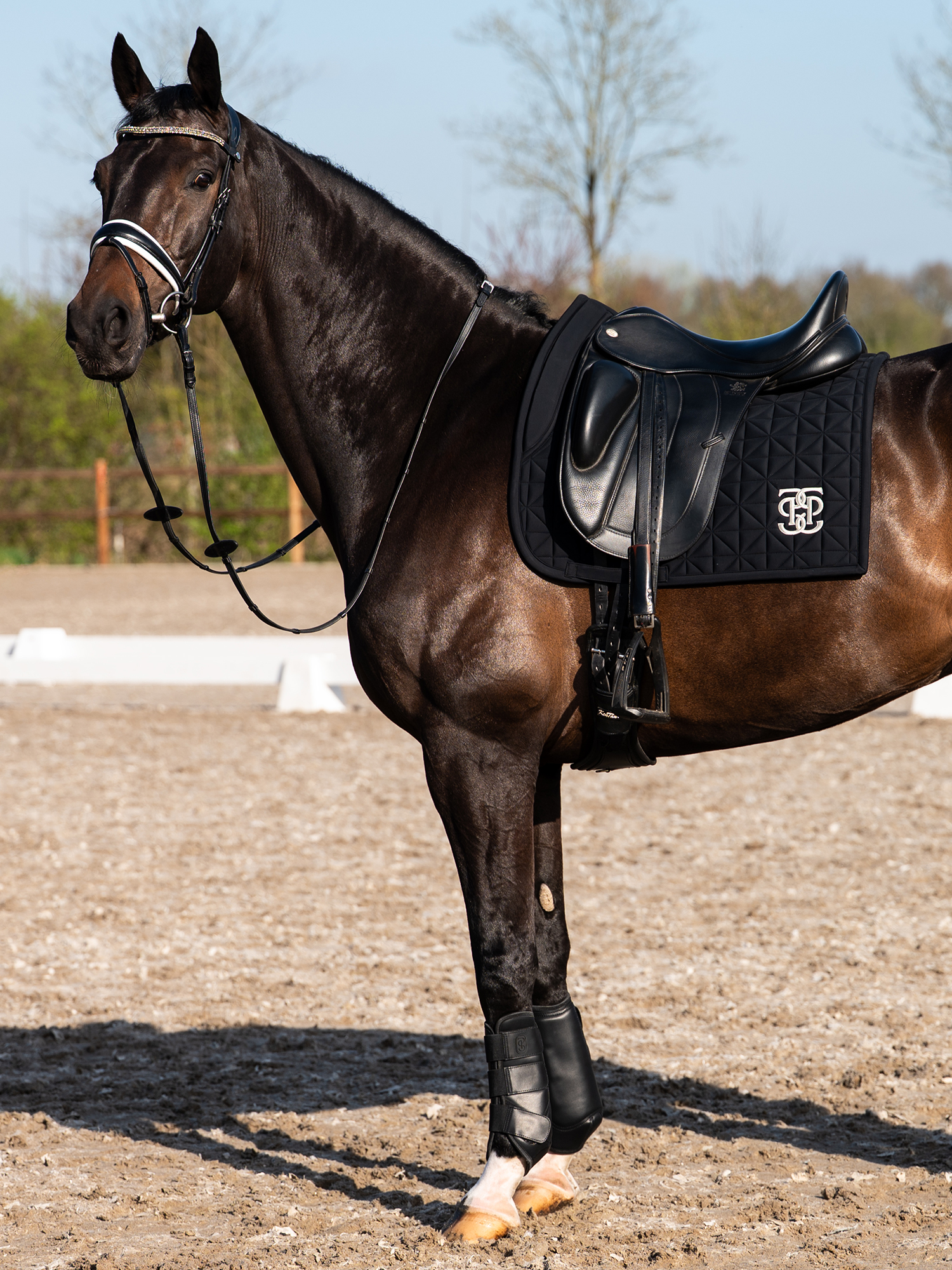 Diamond Quilt Dressage Saddle Pad
