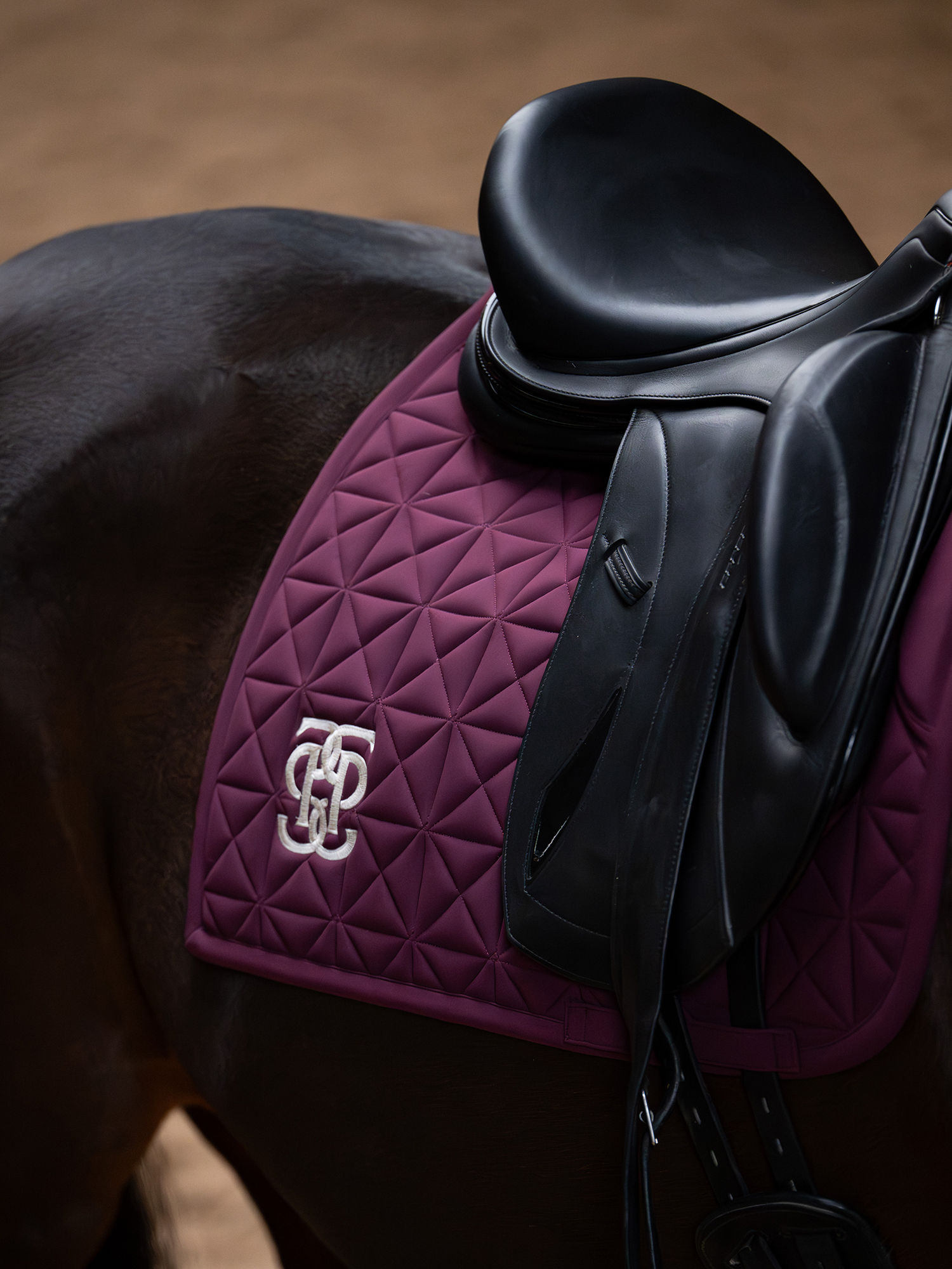 Diamond Quilt Dressage Saddle Pad
