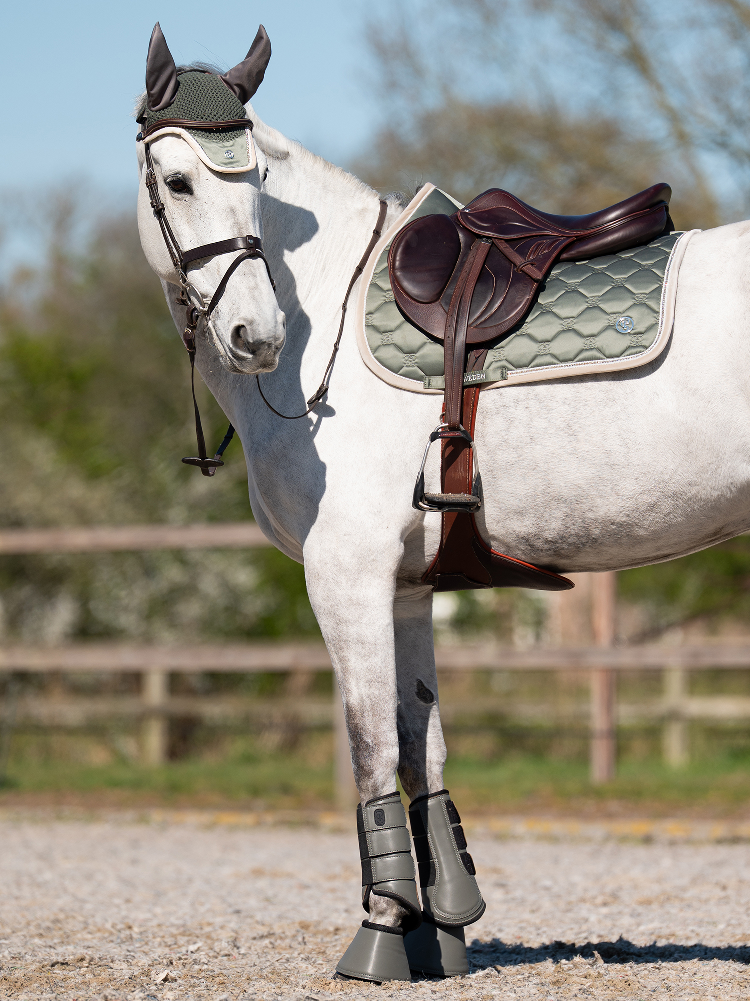 Premium Mesh Front Brushing Boots 2-Pack