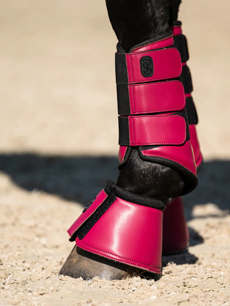 Premium Mesh Front Brushing Boots 2-Pack Premium Mesh Front Brushing Boots 2-Pack