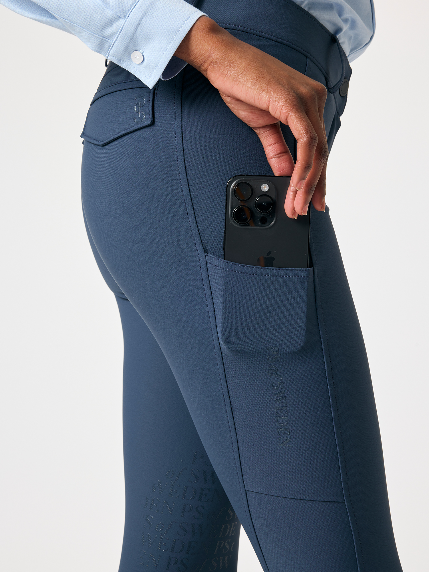 Pauline Cooling Knee-Patch Breeches