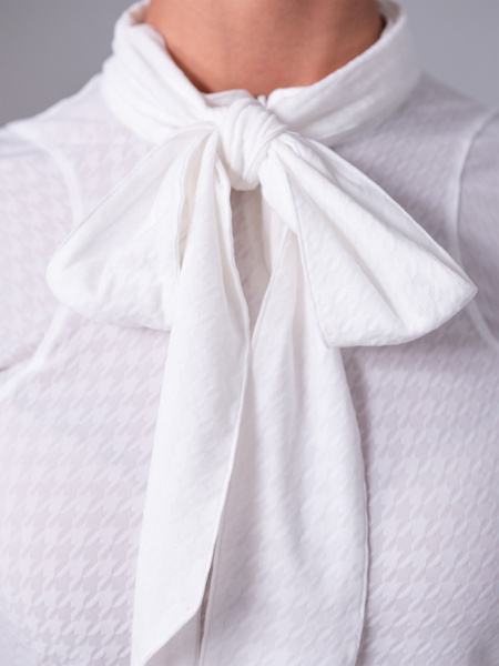 Delilah Bow Mesh Top