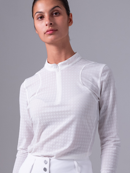 Delilah Bow Mesh Top