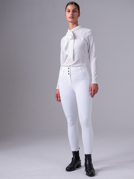 Delilah Bow Mesh Top